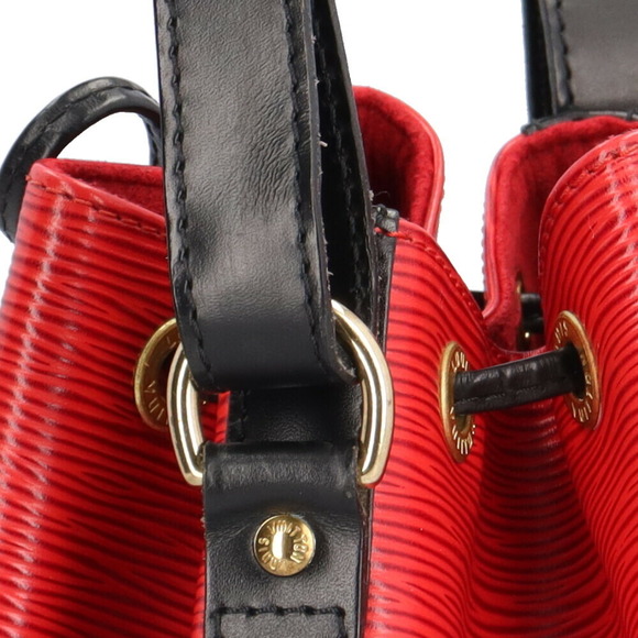 Louis Vuitton Petit Noe Epi Shoulder Bag Red - Picture 11 of 12